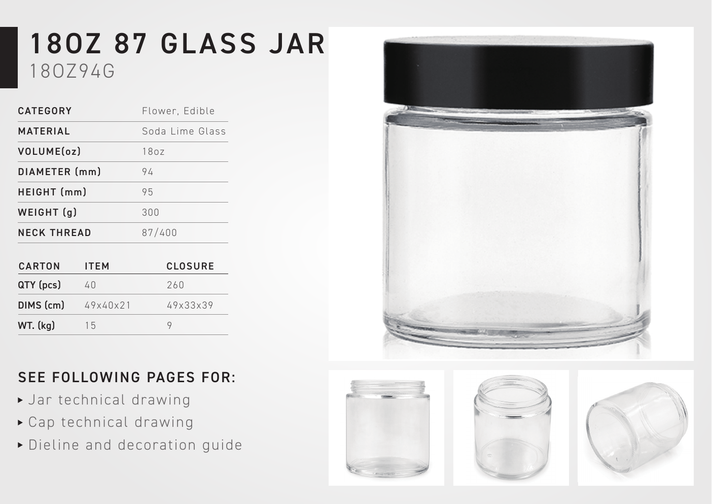 18oz 94 Flower Jar PDF preview