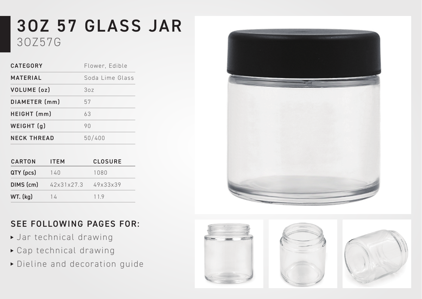3oz 57 Flower Jar PDF preview