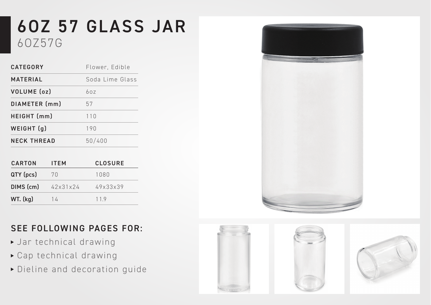 6oz 57 Flower Jar PDF preview