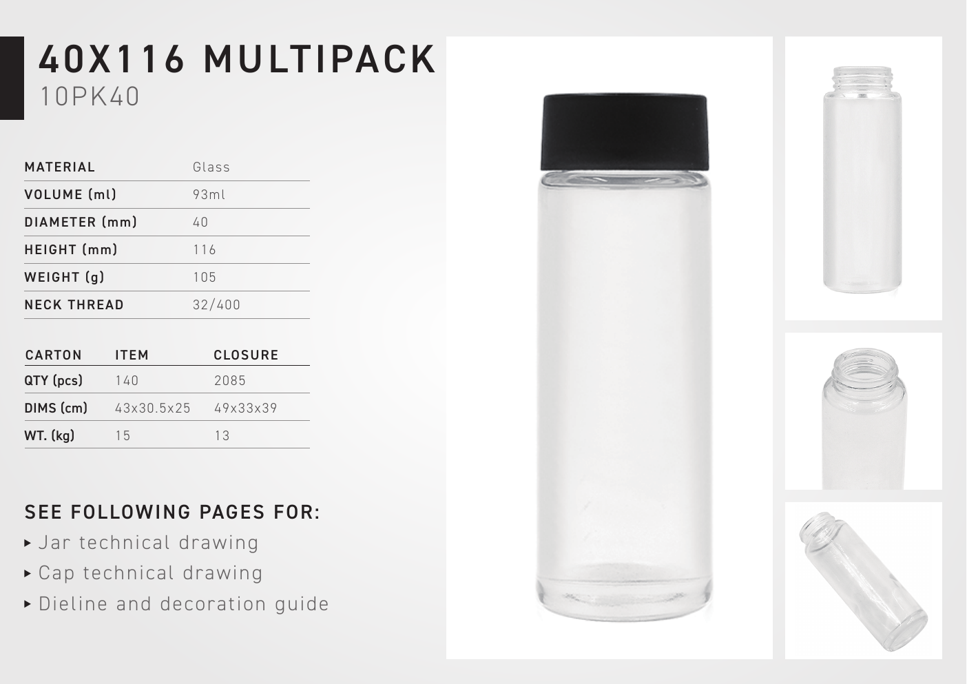 10 PK 40 Multipack Jar PDF preview