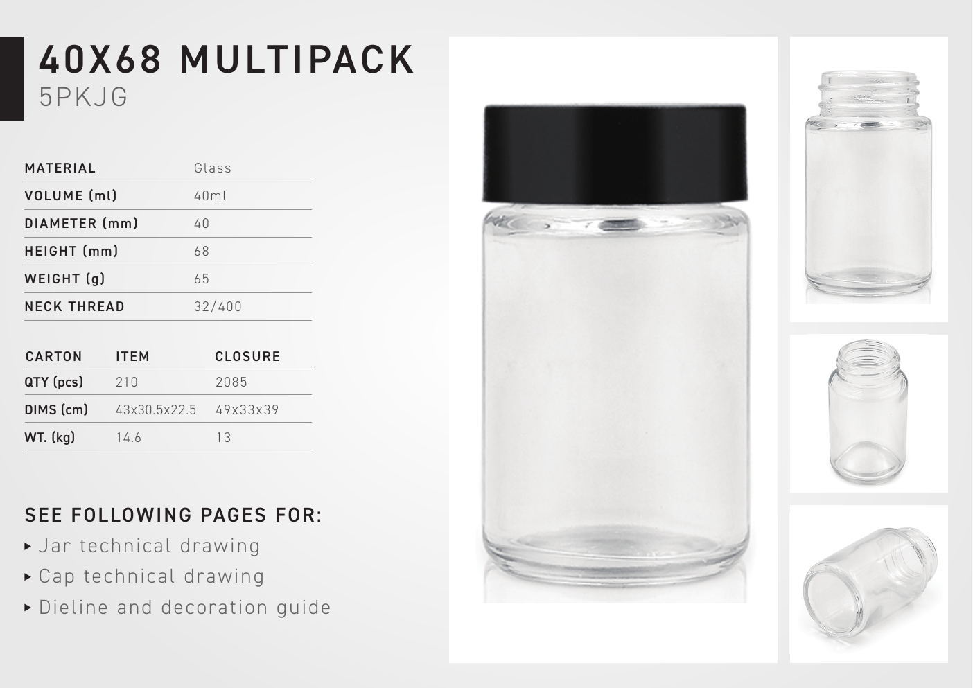 5 PK 40 Multipack Jar PDF preview