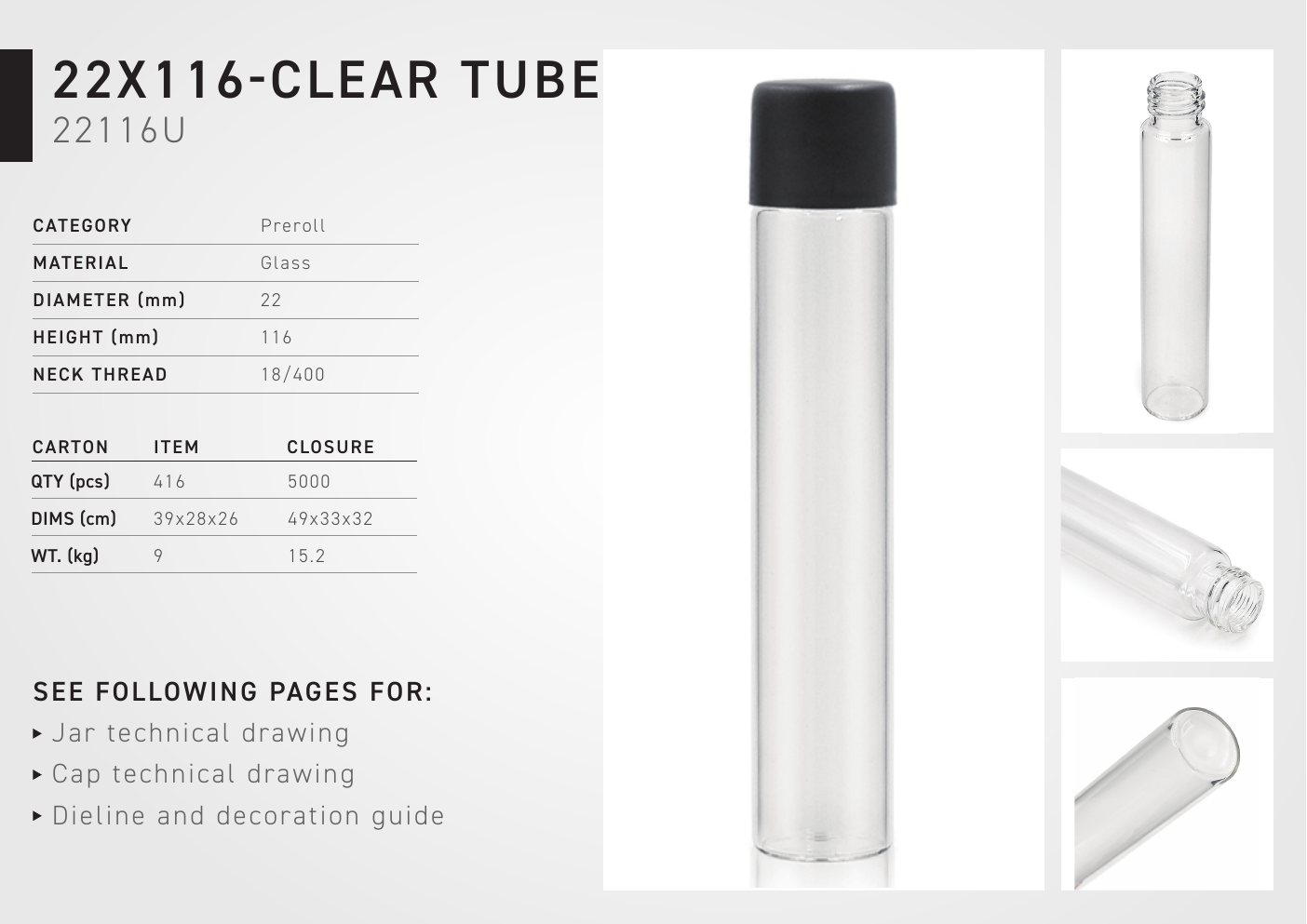 22116 Pre-roll Tube PDF preview